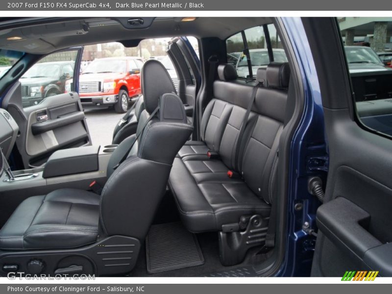 Rear Seat of 2007 F150 FX4 SuperCab 4x4