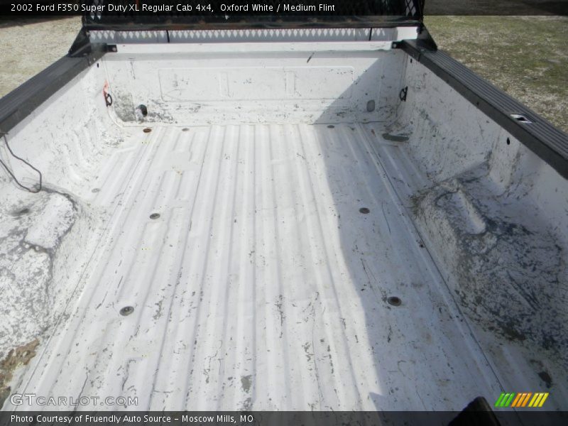 Oxford White / Medium Flint 2002 Ford F350 Super Duty XL Regular Cab 4x4