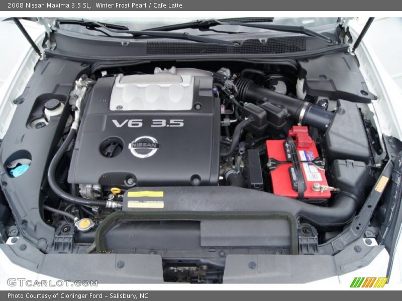  2008 Maxima 3.5 SL Engine - 3.5 Liter DOHC 24-Valve VVT V6