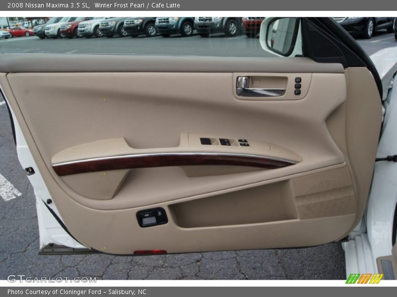 Door Panel of 2008 Maxima 3.5 SL