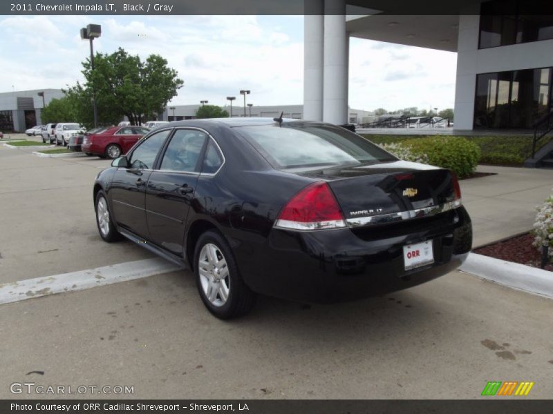 Black / Gray 2011 Chevrolet Impala LT