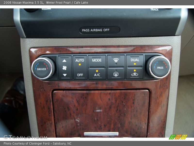 Controls of 2008 Maxima 3.5 SL