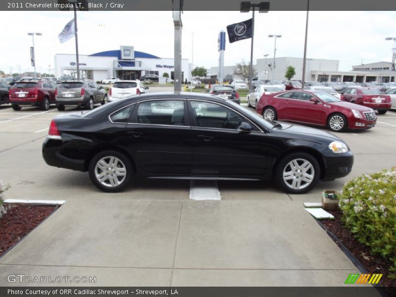 Black / Gray 2011 Chevrolet Impala LT