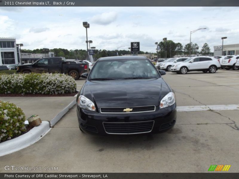 Black / Gray 2011 Chevrolet Impala LT