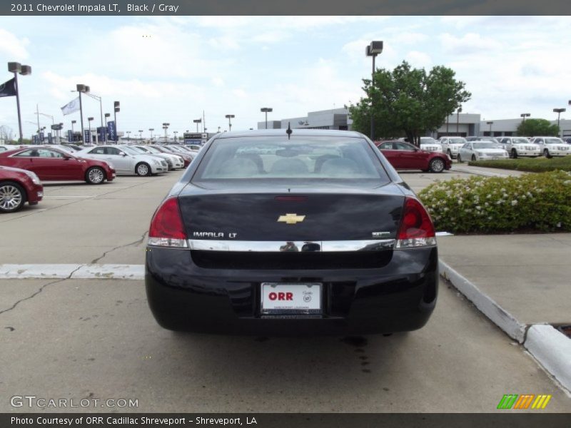 Black / Gray 2011 Chevrolet Impala LT