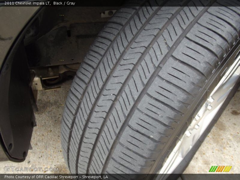 Black / Gray 2011 Chevrolet Impala LT