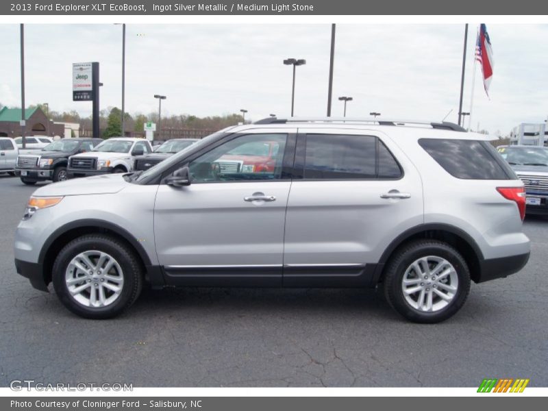  2013 Explorer XLT EcoBoost Ingot Silver Metallic