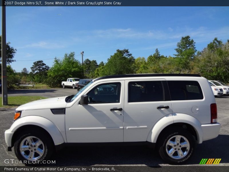 Stone White / Dark Slate Gray/Light Slate Gray 2007 Dodge Nitro SLT