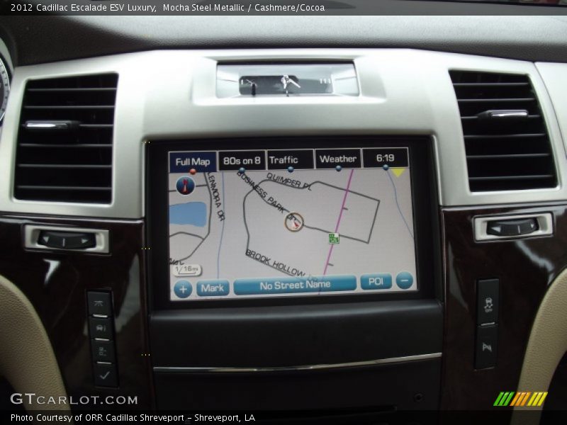 Mocha Steel Metallic / Cashmere/Cocoa 2012 Cadillac Escalade ESV Luxury