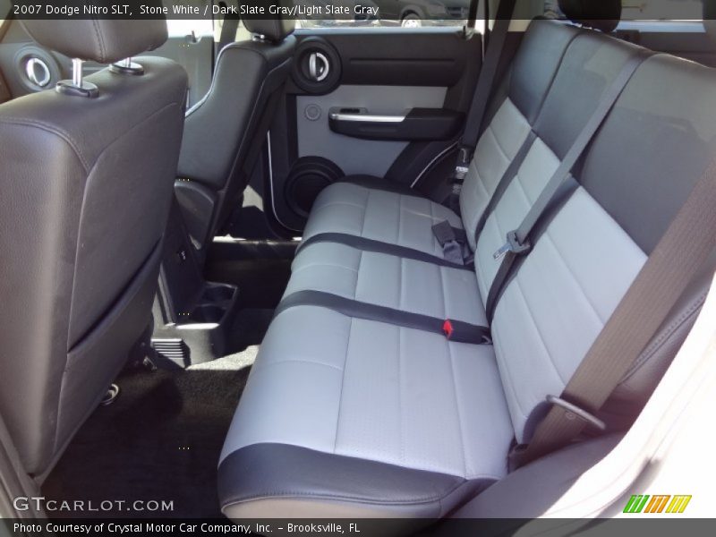 Stone White / Dark Slate Gray/Light Slate Gray 2007 Dodge Nitro SLT