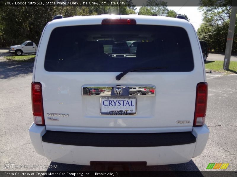 Stone White / Dark Slate Gray/Light Slate Gray 2007 Dodge Nitro SLT