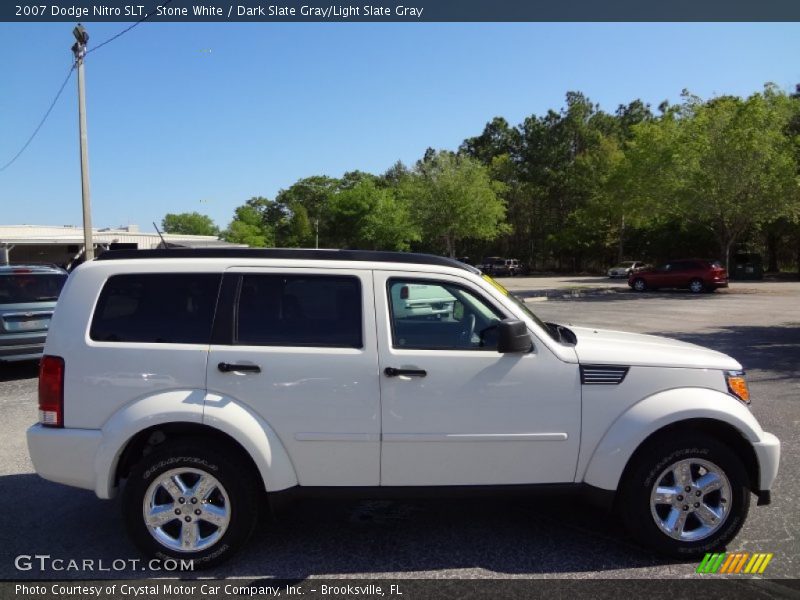 Stone White / Dark Slate Gray/Light Slate Gray 2007 Dodge Nitro SLT