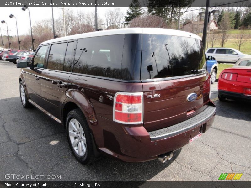 Cinnamon Metallic / Medium Light Stone 2009 Ford Flex SE