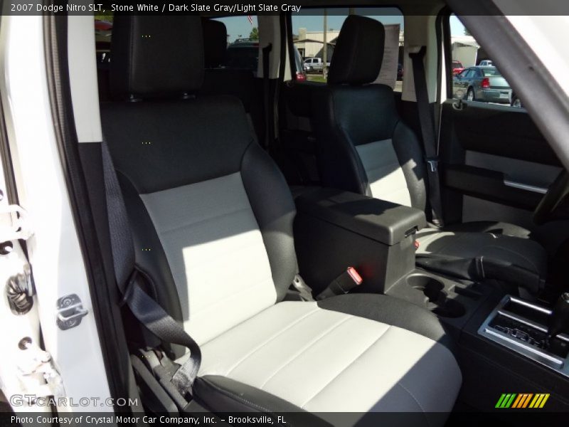 Stone White / Dark Slate Gray/Light Slate Gray 2007 Dodge Nitro SLT