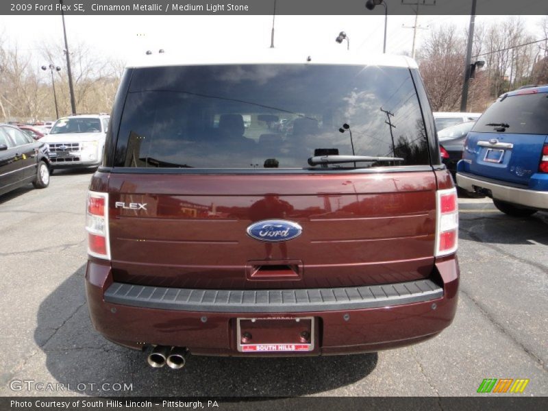 Cinnamon Metallic / Medium Light Stone 2009 Ford Flex SE