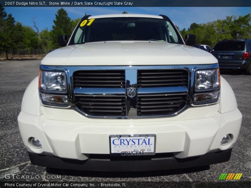 Stone White / Dark Slate Gray/Light Slate Gray 2007 Dodge Nitro SLT