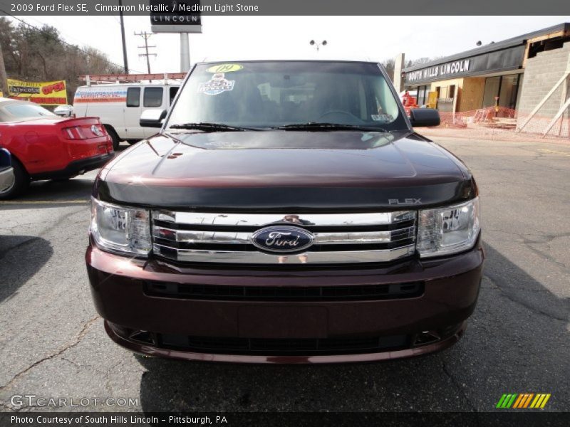 Cinnamon Metallic / Medium Light Stone 2009 Ford Flex SE
