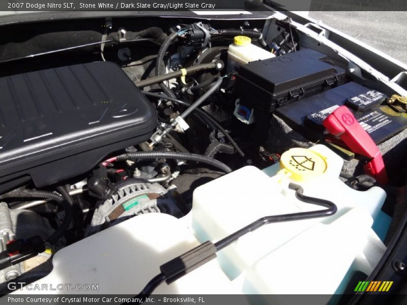 Stone White / Dark Slate Gray/Light Slate Gray 2007 Dodge Nitro SLT