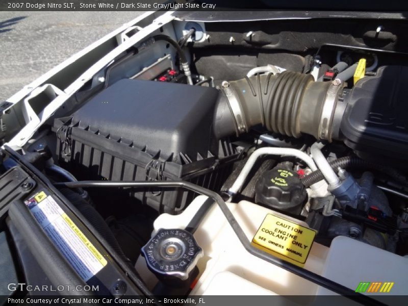 Stone White / Dark Slate Gray/Light Slate Gray 2007 Dodge Nitro SLT