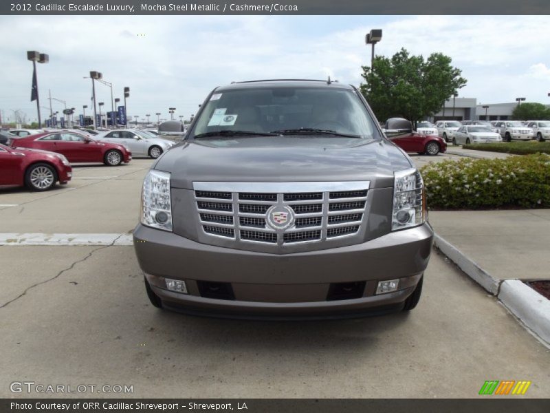Mocha Steel Metallic / Cashmere/Cocoa 2012 Cadillac Escalade Luxury