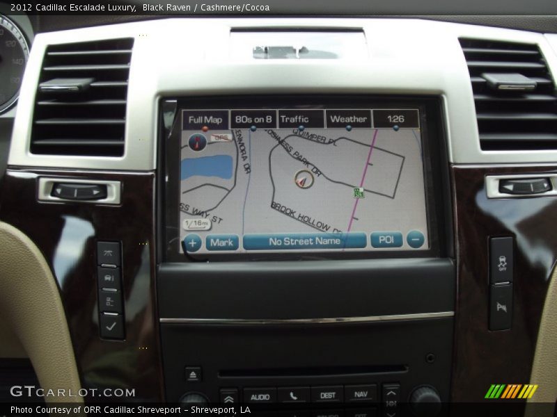 Black Raven / Cashmere/Cocoa 2012 Cadillac Escalade Luxury