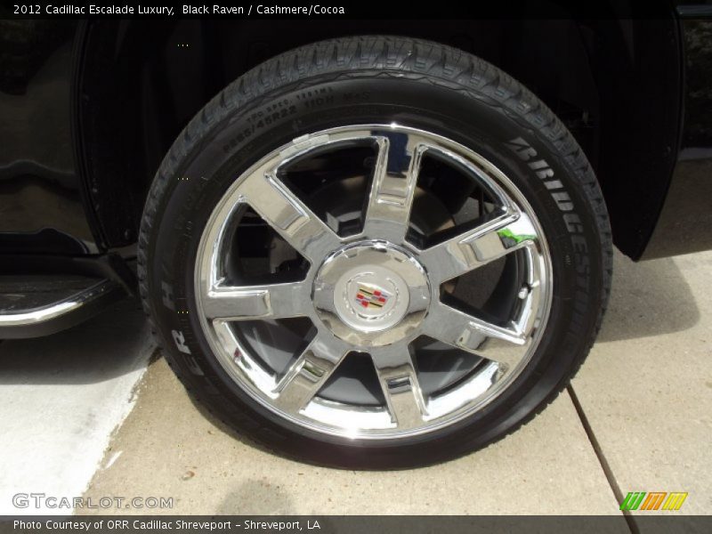 Black Raven / Cashmere/Cocoa 2012 Cadillac Escalade Luxury