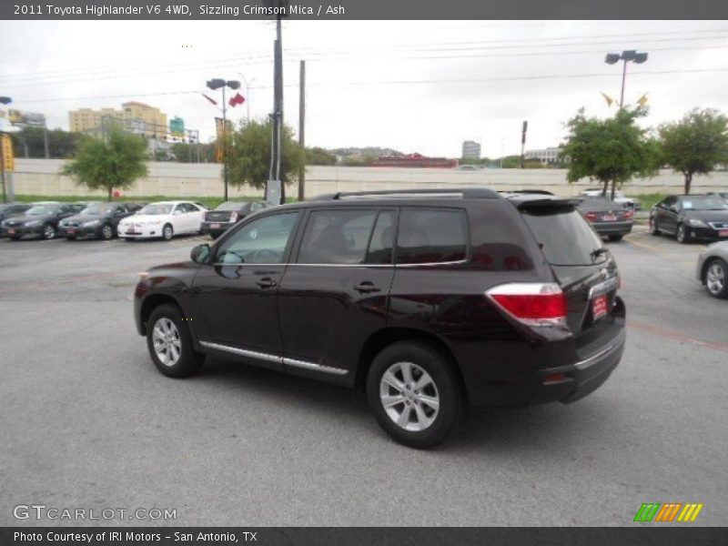 Sizzling Crimson Mica / Ash 2011 Toyota Highlander V6 4WD
