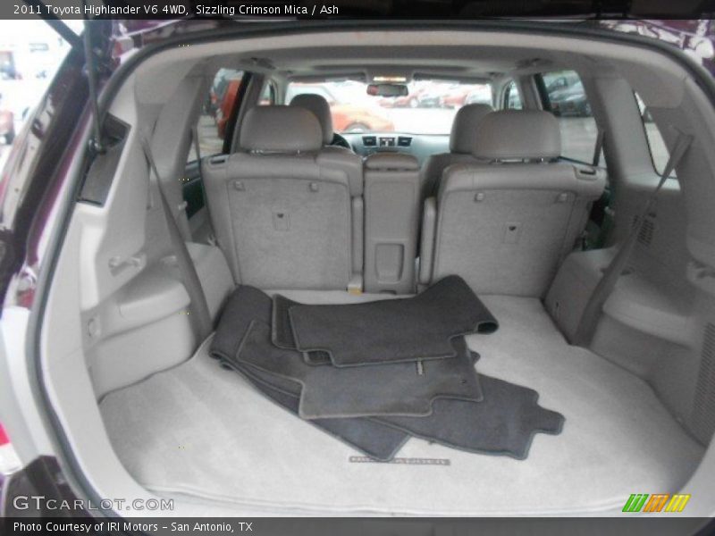 Sizzling Crimson Mica / Ash 2011 Toyota Highlander V6 4WD