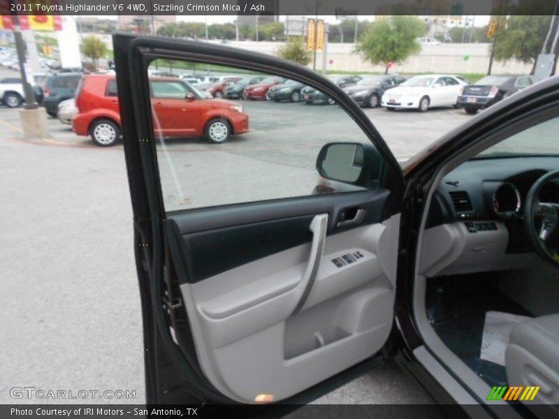 Sizzling Crimson Mica / Ash 2011 Toyota Highlander V6 4WD
