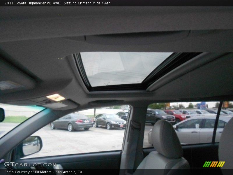 Sizzling Crimson Mica / Ash 2011 Toyota Highlander V6 4WD