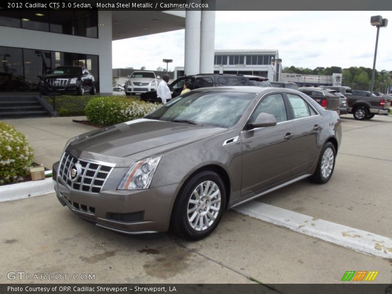 Mocha Steel Metallic / Cashmere/Cocoa 2012 Cadillac CTS 3.0 Sedan