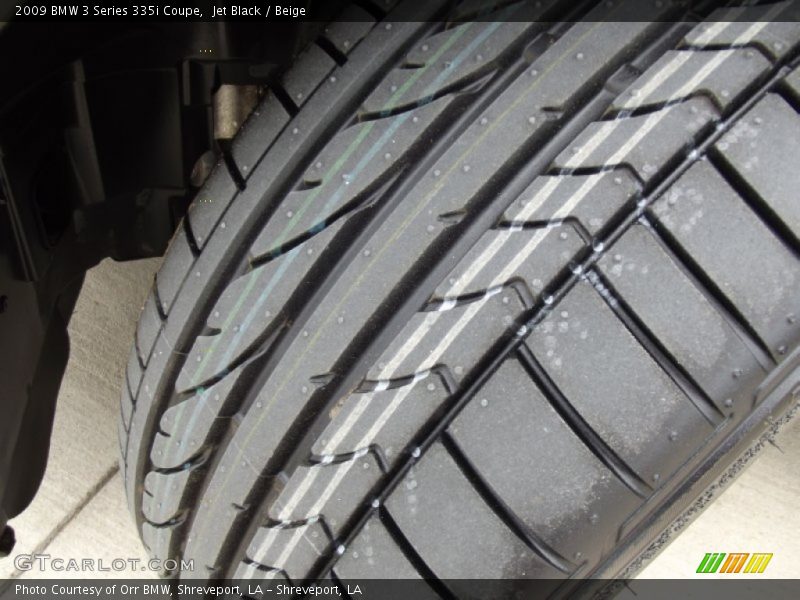 Jet Black / Beige 2009 BMW 3 Series 335i Coupe