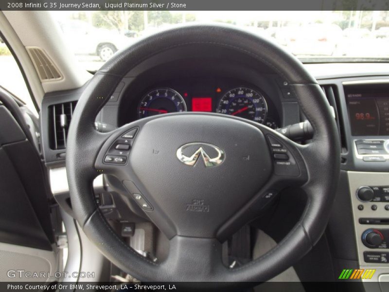  2008 G 35 Journey Sedan Steering Wheel