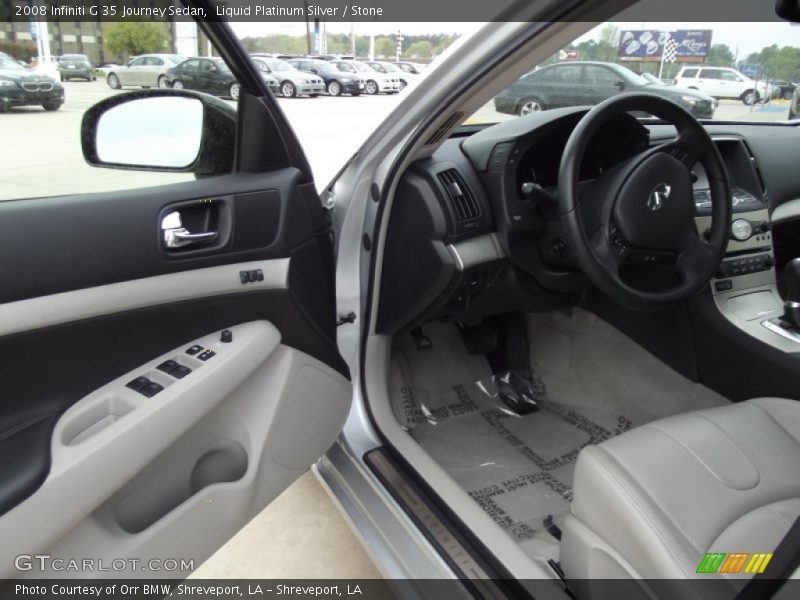 2008 G 35 Journey Sedan Stone Interior