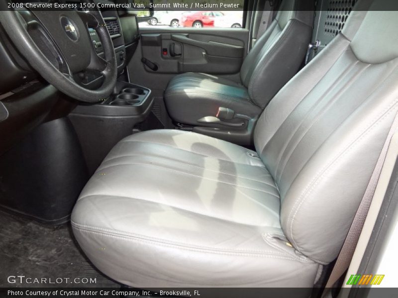 Summit White / Medium Pewter 2008 Chevrolet Express 1500 Commercial Van