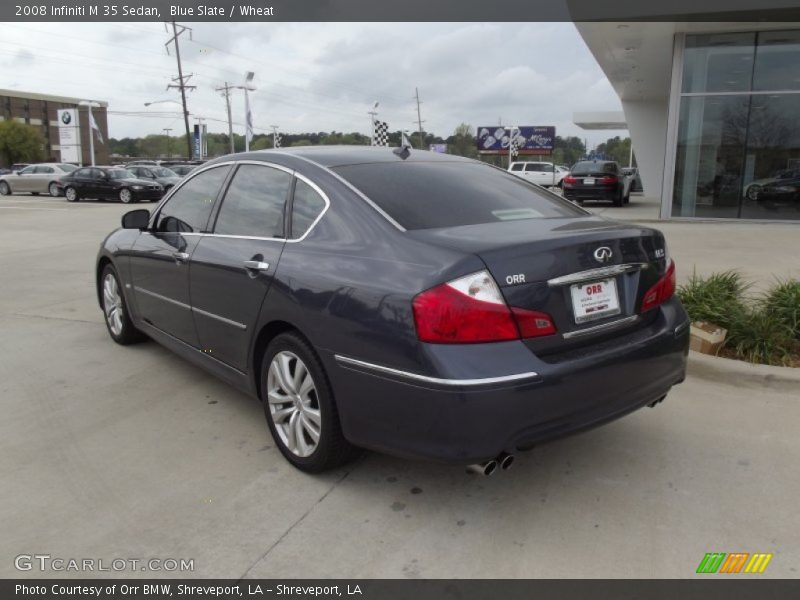Blue Slate / Wheat 2008 Infiniti M 35 Sedan