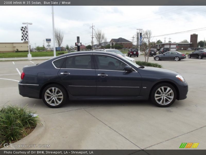 Blue Slate / Wheat 2008 Infiniti M 35 Sedan