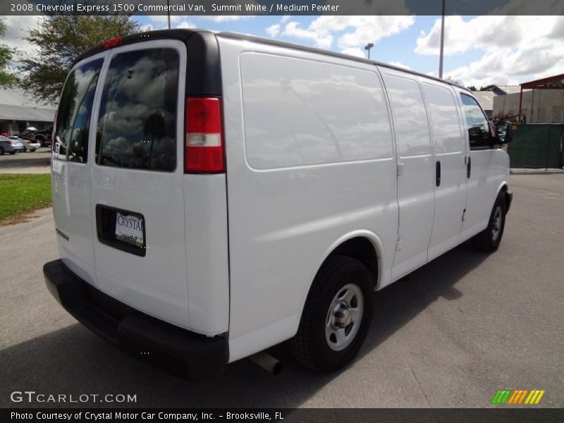 Summit White / Medium Pewter 2008 Chevrolet Express 1500 Commercial Van