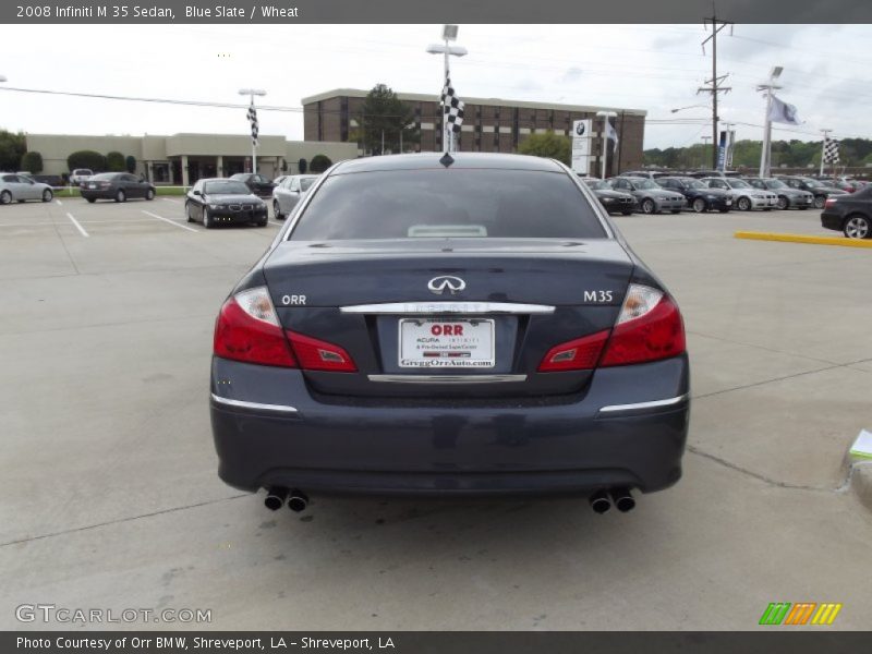 Blue Slate / Wheat 2008 Infiniti M 35 Sedan