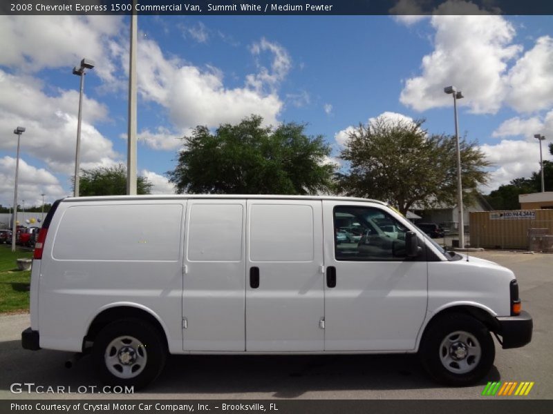 Summit White / Medium Pewter 2008 Chevrolet Express 1500 Commercial Van