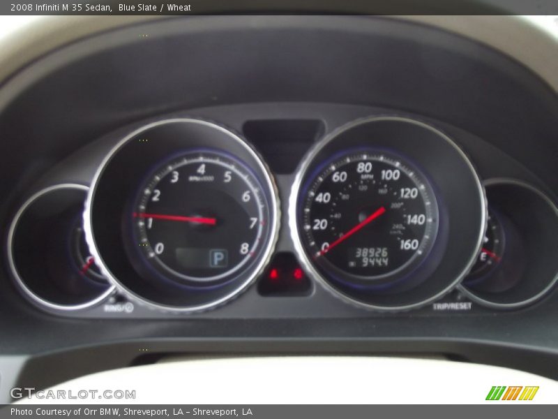 Blue Slate / Wheat 2008 Infiniti M 35 Sedan