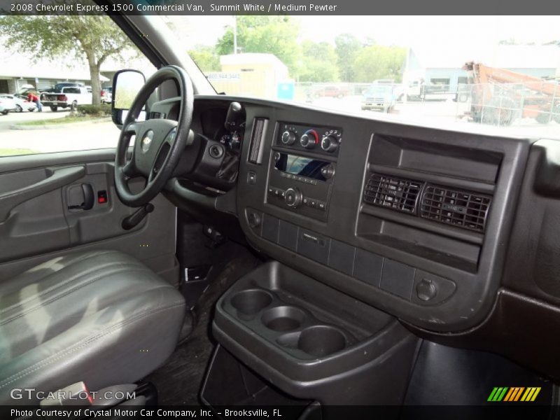 Summit White / Medium Pewter 2008 Chevrolet Express 1500 Commercial Van