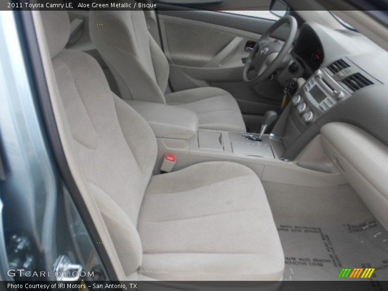 Aloe Green Metallic / Bisque 2011 Toyota Camry LE