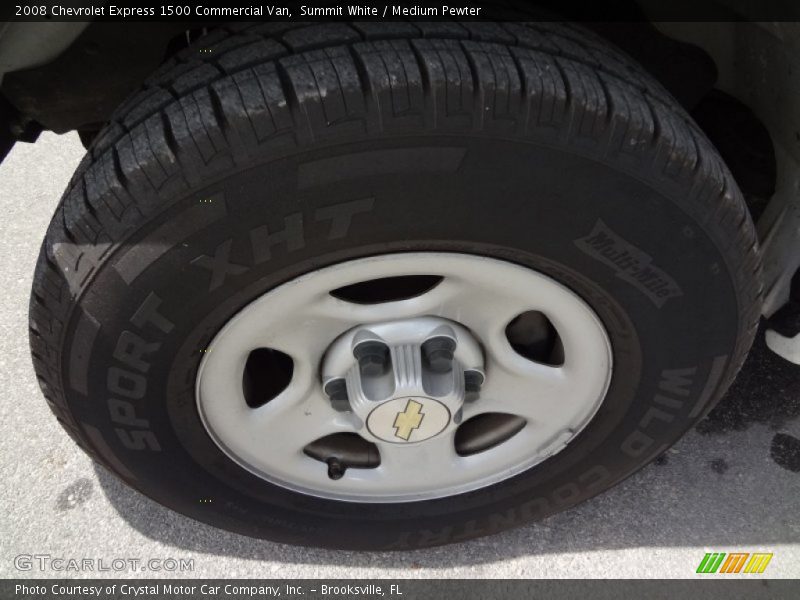 Summit White / Medium Pewter 2008 Chevrolet Express 1500 Commercial Van