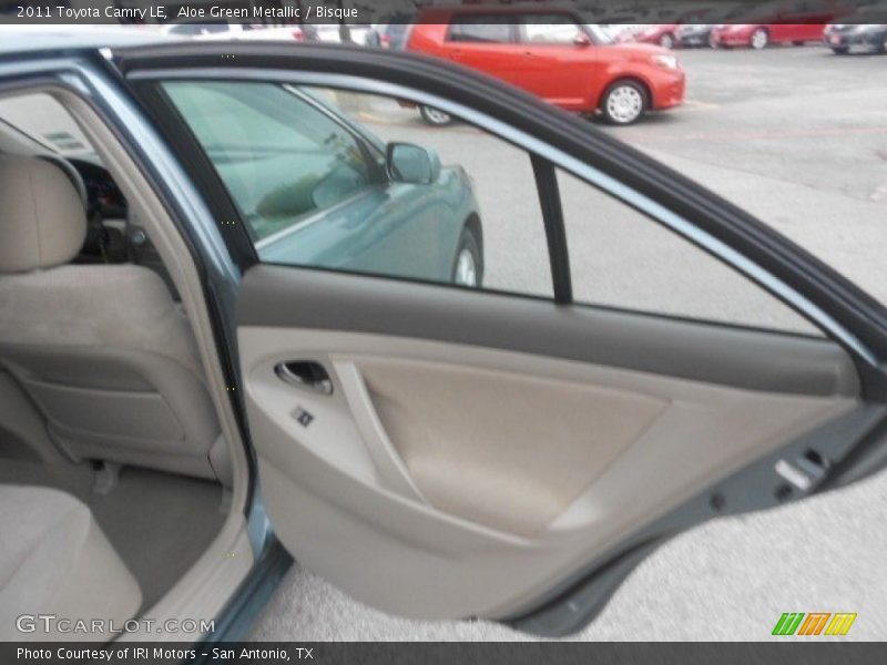 Aloe Green Metallic / Bisque 2011 Toyota Camry LE
