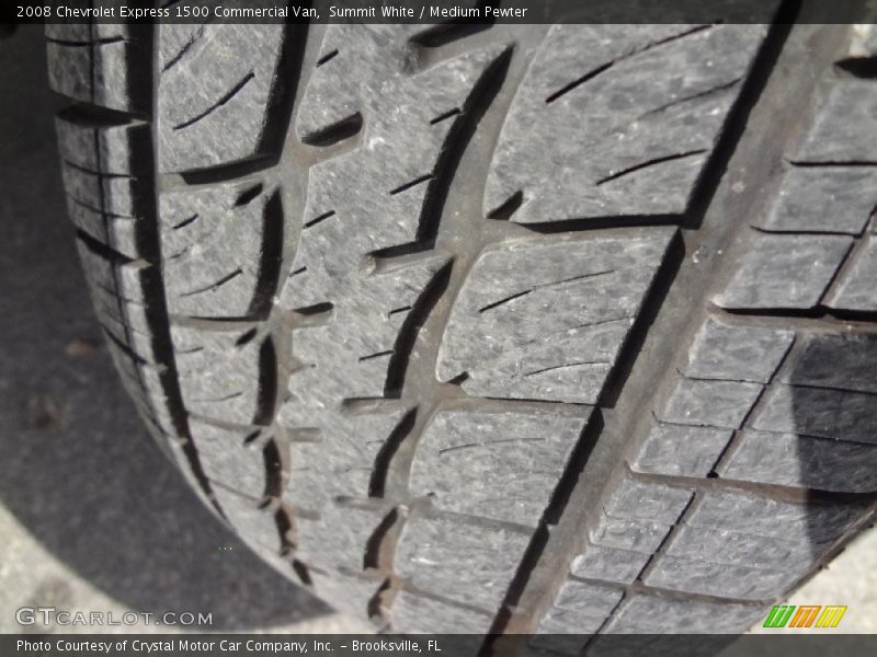 Summit White / Medium Pewter 2008 Chevrolet Express 1500 Commercial Van