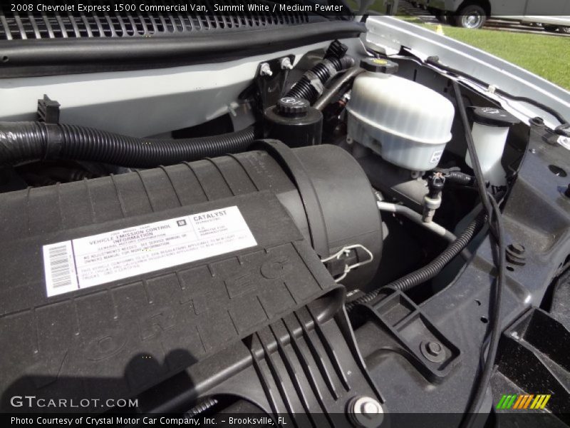 Summit White / Medium Pewter 2008 Chevrolet Express 1500 Commercial Van