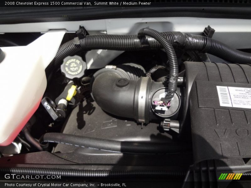 Summit White / Medium Pewter 2008 Chevrolet Express 1500 Commercial Van
