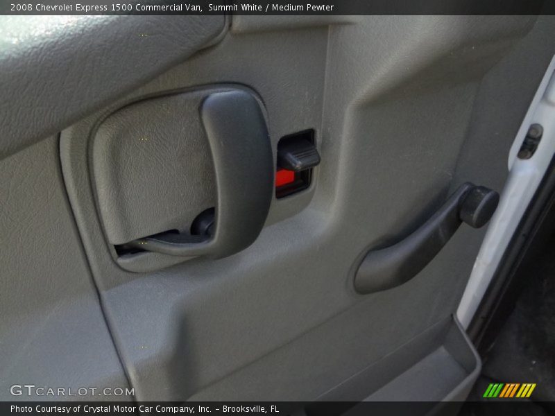 Summit White / Medium Pewter 2008 Chevrolet Express 1500 Commercial Van