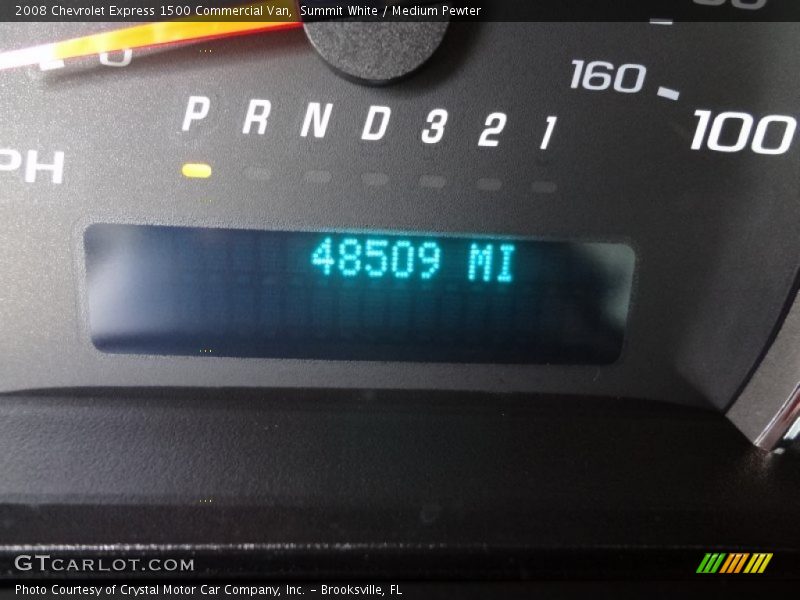 Summit White / Medium Pewter 2008 Chevrolet Express 1500 Commercial Van